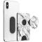 PopSockets PopSockets PopWallet+ Avtagbar Mobil Plånbok Dove White Marble - Teknikhallen.se