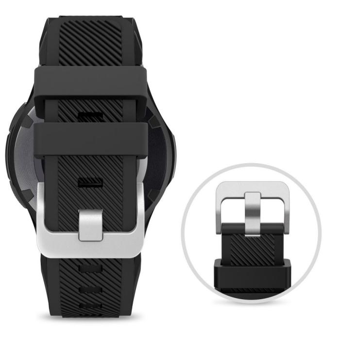 Bild 3, Tech-Protect Tech-Protect Galaxy Watch 46 mm Armband SmoothBand Röd - Teknikhallen.se