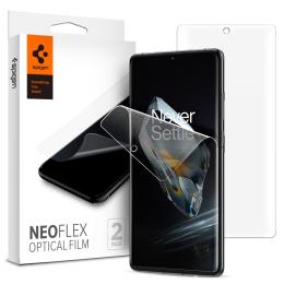 Spigen Spigen OnePlus 12 2-PACK Skärmskydd NeoFlex Transparent - Teknikhallen.se