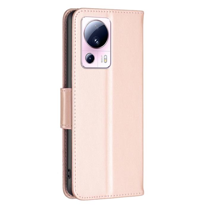 Bild 3,  Xiaomi 13 Lite 5G Fodral Med Fjäril Tryck Roséguld - Teknikhallen.se