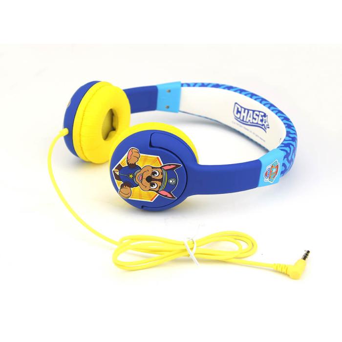 Bild 3, OTL Paw Patrol Hörlur För Barn On-Ear Chase - Teknikhallen.se