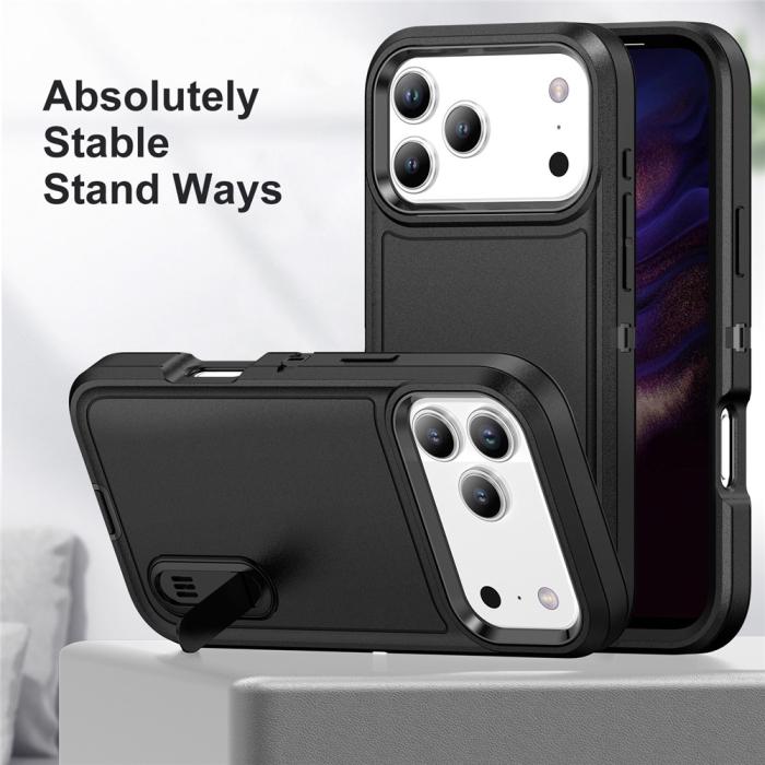 Bild 3,  iPhone 17 Pro Max Skal Extreme Shockproof Hybrid Svart - Teknikhallen.se