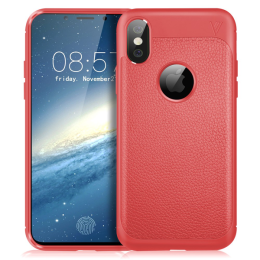  iPhone X/Xs - IVSO Gentry serie Skal - Röd - Teknikhallen.se