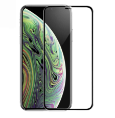  iPhone 11 Pro Max - H&auml;rdat Glas Helt&auml;ckande Full Fit - Teknikhallen.se