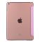  iPad 10.2 2019/2020/2021 Fodral Tri-Fold Ljus Rosa - Teknikhallen.se