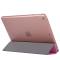  iPad 10.2 2019/2020/2021 Fodral Tri-Fold Ljus Rosa - Teknikhallen.se