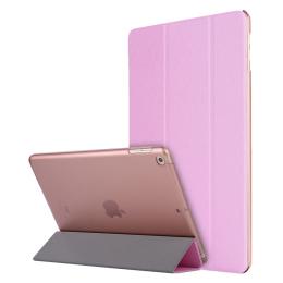  iPad 10.2 2019/2020/2021 Fodral Tri-Fold Ljus Rosa - Teknikhallen.se