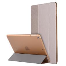  iPad 10.2 2019/2020/2021 Fodral Tri-Fold Ros&eacute;guld - Teknikhallen.se