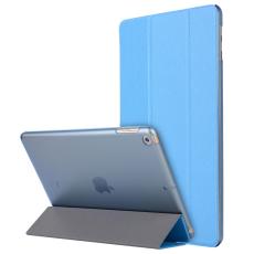  iPad 10.2 2019/2020/2021 Fodral Tri-Fold Ljus Bl&aring; - Teknikhallen.se
