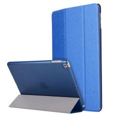  iPad 10.2 2019/2020/2021 Fodral Tri-Fold M&ouml;rk Bl&aring; - Teknikhallen.se