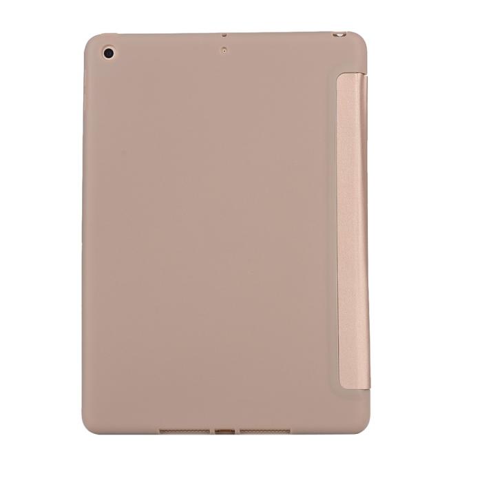 Bild 3,  iPad 10.2 2019/2020/2021 Fodral Tri-Fold Guld - Teknikhallen.se