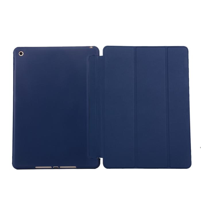 Bild 5,  iPad 10.2 2019/2020/2021 Fodral Tri-Fold Mörk Blå - Teknikhallen.se