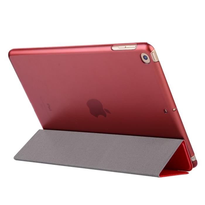 Bild 5,  iPad 10.2 2019/2020/2021 Fodral Tri-Fold Röd - Teknikhallen.se