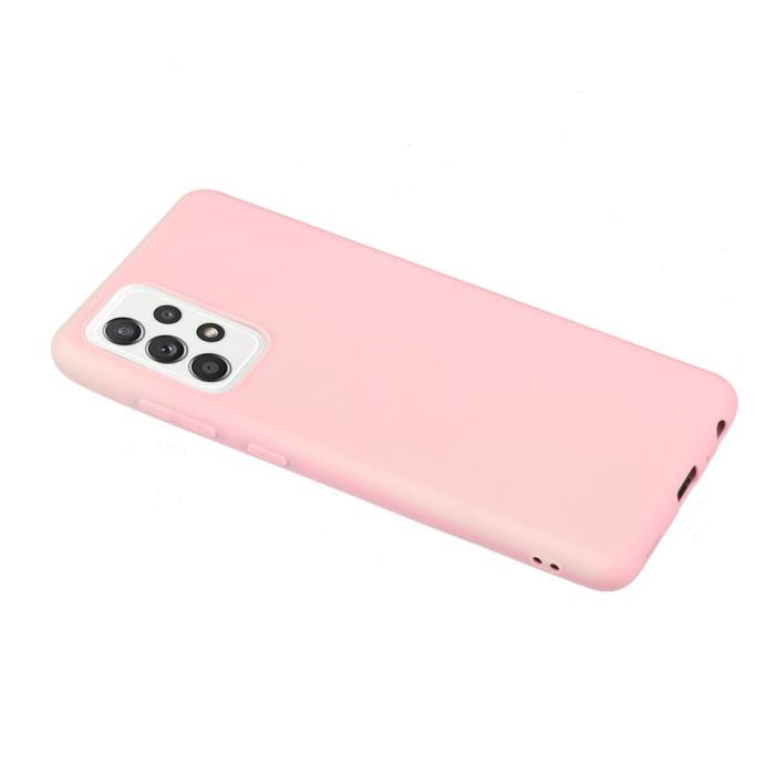 Bild 2,  Samsung Galaxy A53 5G Skal Matt TPU Rosa - Teknikhallen.se