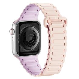 DUX DUCIS DUX DUCIS Apple Watch 42/44/45/49 mm Armband Magnetisk Silikon - Teknikhallen.se