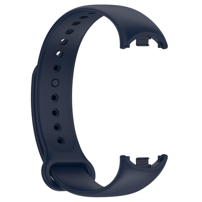 Bild 2,  Xiaomi Smart Band 10/9/8 Armband Solid Silikon Mörk Blå - Teknikhallen.se