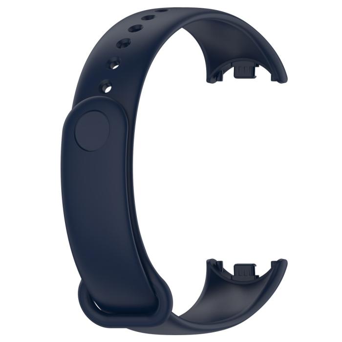 Bild 3,  Xiaomi Smart Band 10/9/8 Armband Solid Silikon Mörk Blå - Teknikhallen.se