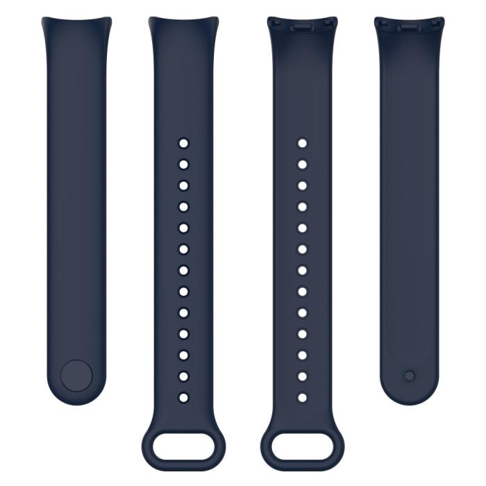Bild 4,  Xiaomi Smart Band 10/9/8 Armband Solid Silikon Mörk Blå - Teknikhallen.se