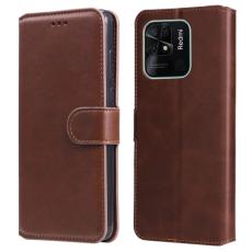  Xiaomi Redmi 10C Fodral L&auml;der Brun - Teknikhallen.se