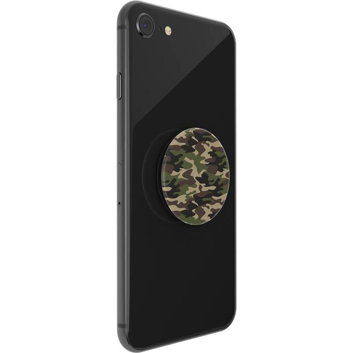 Bild 6, PopSockets PopSockets Avtagbart Grip med Ställfunktion Woodland Camo - Teknikhallen.se