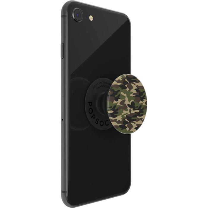 Bild 7, PopSockets PopSockets Avtagbart Grip med Ställfunktion Woodland Camo - Teknikhallen.se