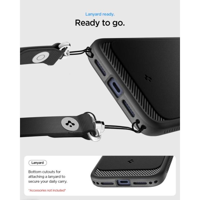 Bild 6, Spigen Spigen iPhone 18 Pro / 17 Pro Skal MagSafe Rugged Armor - Teknikhallen.se