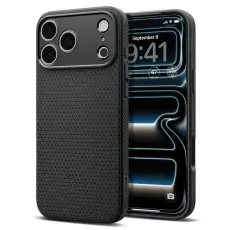 Spigen Spigen iPhone 18 Pro / 17 Pro Skal Liquid Air Mattsvart - Teknikhallen.se