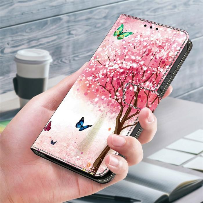 Bild 5,  Google Pixel 11 Pro XL Fodral Med Tryck Träd Rosa - Teknikhallen.se
