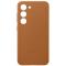 Samsung Samsung Galaxy S23 Skal Leather Cover Camel - Teknikhallen.se