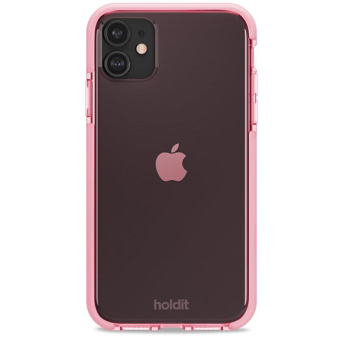 Bild 2, holdit holdit iPhone 11/XR Skal Seethru Bright Pink - Teknikhallen.se
