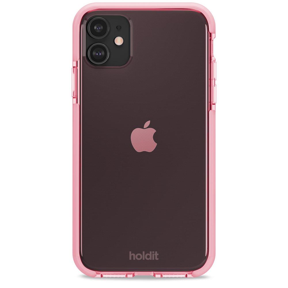 holdit holdit iPhone 11/XR Skal Seethru Bright Pink - Teknikhallen.se