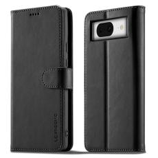 LC.IMEEKE LC.IMEEKE Google Pixel 8A L&auml;der Fodral Svart - Teknikhallen.se