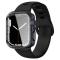 Spigen Spigen Apple Watch 7/8 45 mm Skal Ultra Hybrid Space Crystal - Teknikhallen.se