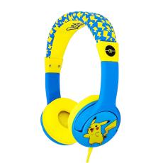 OTL Pokemon H&ouml;rlur F&ouml;r Barn Junior On-Ear Pikachu - Teknikhallen.se