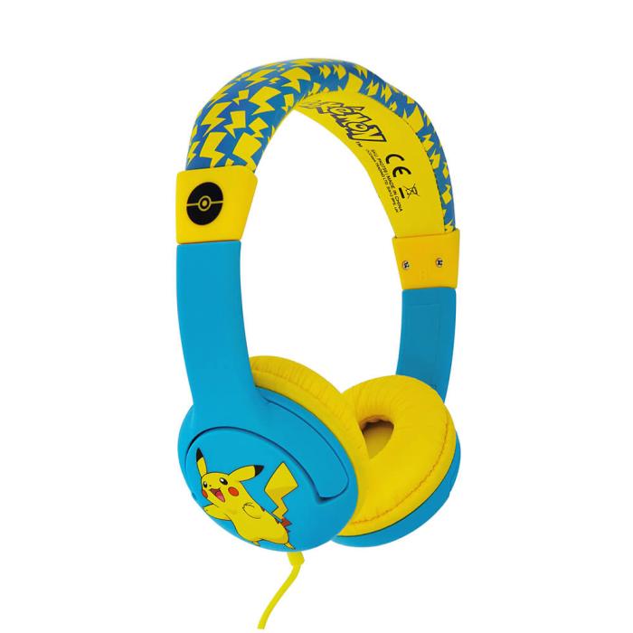 Bild 3, OTL Pokemon Hörlur För Barn Junior On-Ear Pikachu - Teknikhallen.se