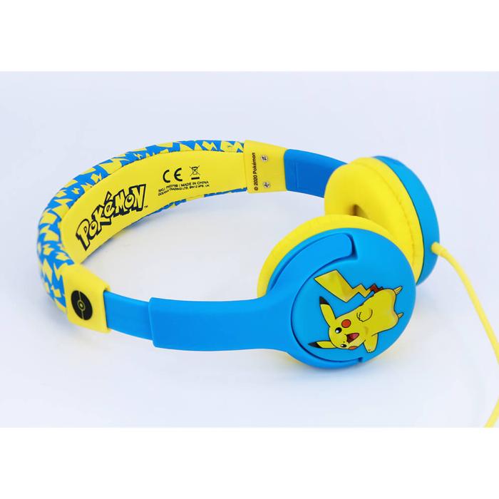 Bild 5, OTL Pokemon Hörlur För Barn Junior On-Ear Pikachu - Teknikhallen.se