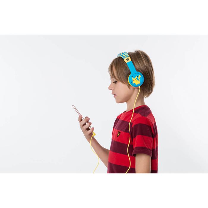 Bild 8, OTL Pokemon Hörlur För Barn Junior On-Ear Pikachu - Teknikhallen.se
