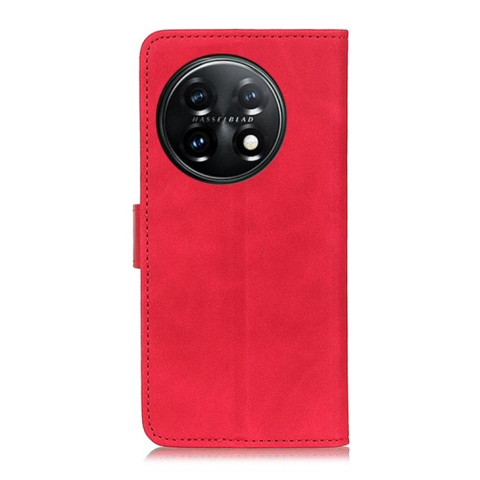 Bild 3, KHAZNEH KHAZNEH OnePlus 11 5G Fodral Retro Läder Röd - Teknikhallen.se
