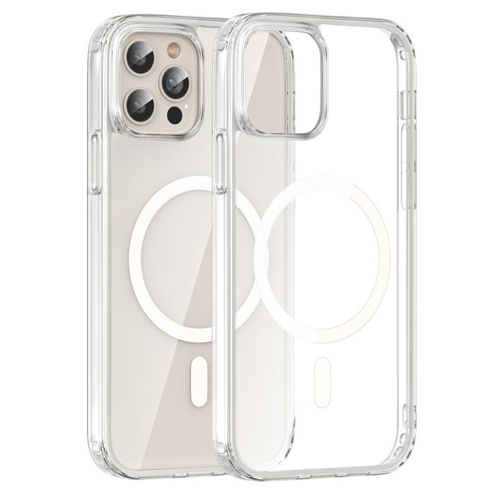 Bild 2, ColorPop ColorPop iPhone 12 Pro Max Skal CH MagSafe Transparent/Vit - Teknikhallen.se
