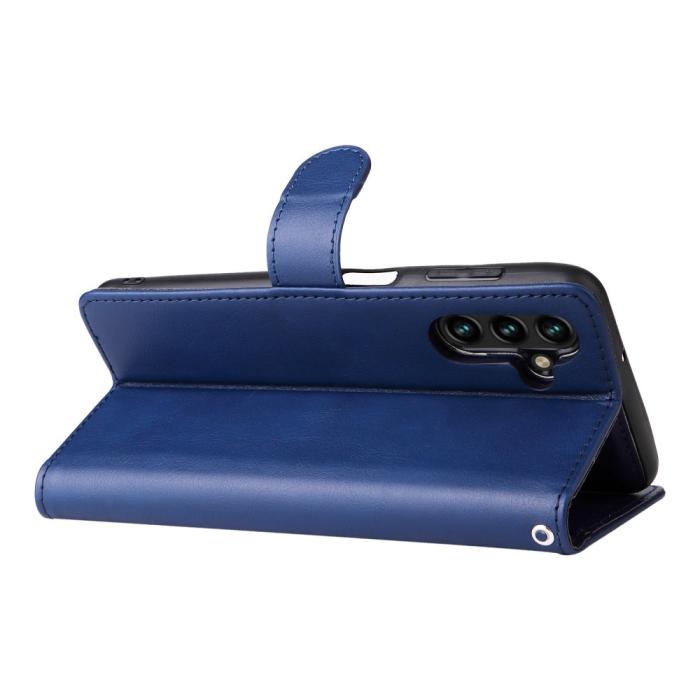 Bild 4,  Samsung Galaxy A04s / A13 5G 2in1 Magnet/Plånboksfodral Blå - Teknikhallen.se