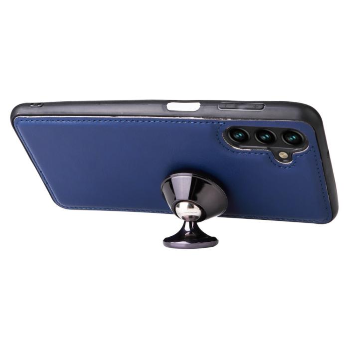 Bild 6,  Samsung Galaxy A04s / A13 5G 2in1 Magnet/Plånboksfodral Blå - Teknikhallen.se
