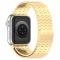  Apple Watch 42/44/45/49 mm Armband Magnetisk Loop Guld - Teknikhallen.se