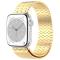  Apple Watch 42/44/45/49 mm Armband Magnetisk Loop Guld - Teknikhallen.se