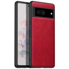  Google Pixel 7 Skal Retro L&auml;derbelagt R&ouml;d - Teknikhallen.se