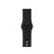  Silikon Armband Apple Watch 41/40/38 mm (S/M) - Svart - Teknikhallen.se