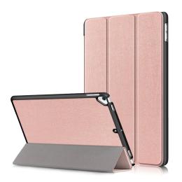  iPad 10.2 2019/2020/2021, iPad Air 10.5, Pro 10.5 Fodral Tri-Fold Roséguld - Teknikhallen.se