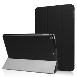  iPad 9.7" (2017) / (2018) - Slimfit Tri-Fold Fodral - Svart - Teknikhallen.se