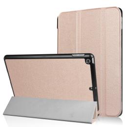  iPad 9.7" (2017) / (2018) - Slimfit Tri-Fold Fodral - Roséguld - Teknikhallen.se