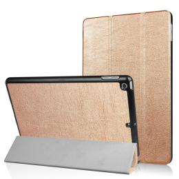  iPad 9.7" (2017) / (2018) - Slimfit Tri-Fold Fodral - Guld - Teknikhallen.se