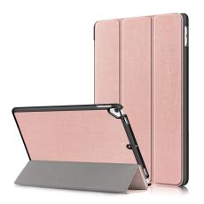  iPad 10.2 2019/2020/2021, iPad Air 10.5, Pro 10.5 Fodral Tri-Fold Ros&eacute;guld - Teknikhallen.se